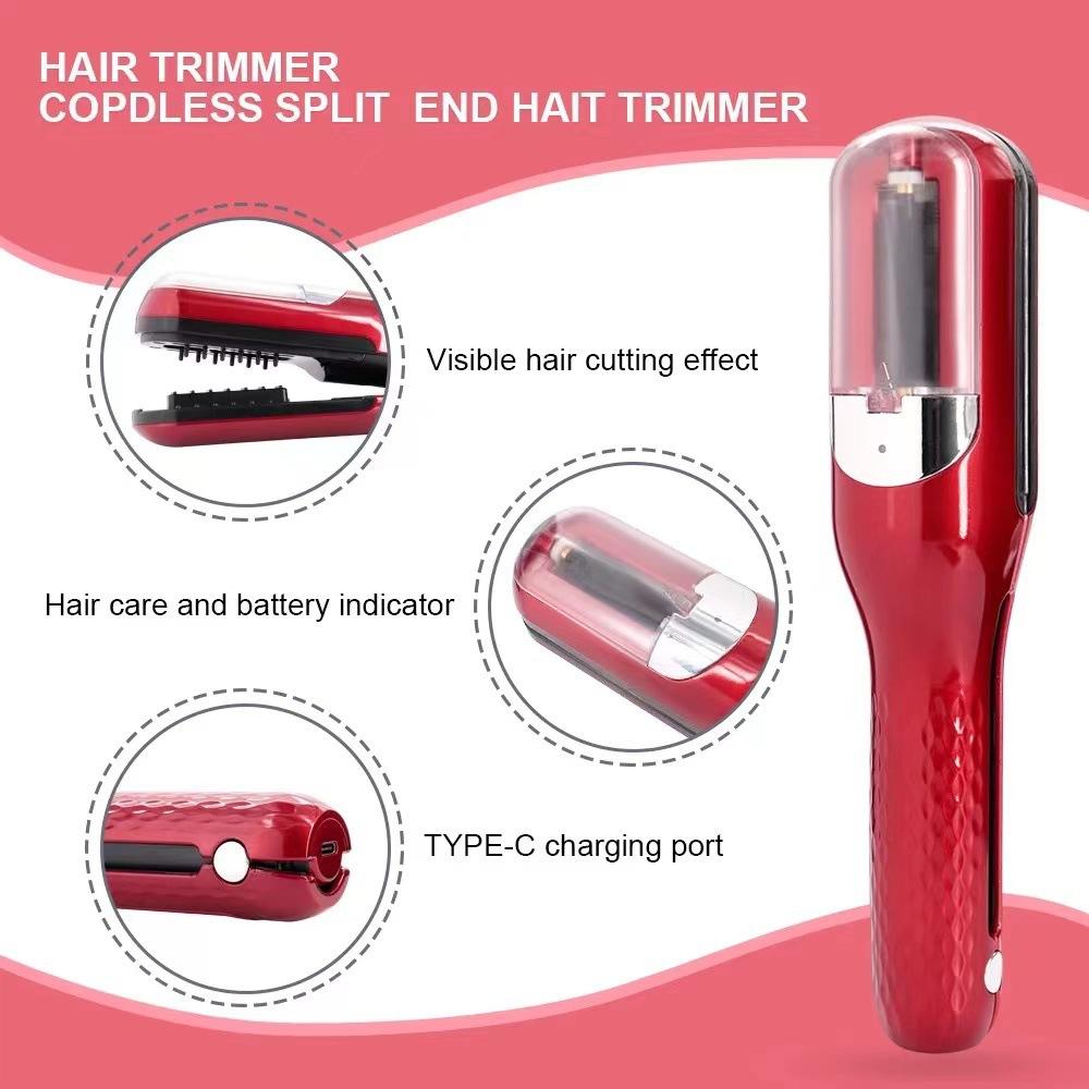 Cordless 2-in-1 Split End Remover & Hair Trimmer for Women