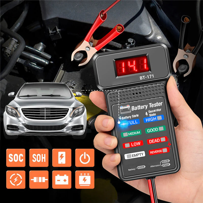 🔥Multi-function car 12V battery tester