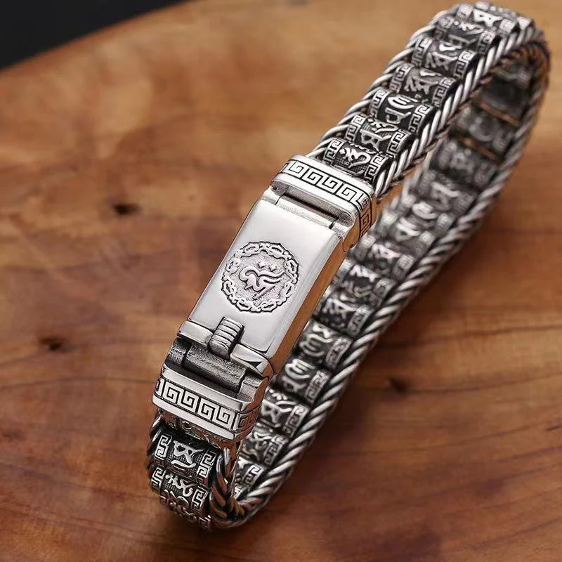 🔥 Bracelet with a lucky prayer wheel