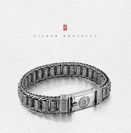 🔥 Bracelet with a lucky prayer wheel