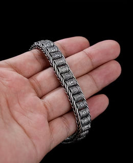 🔥 Bracelet with a lucky prayer wheel