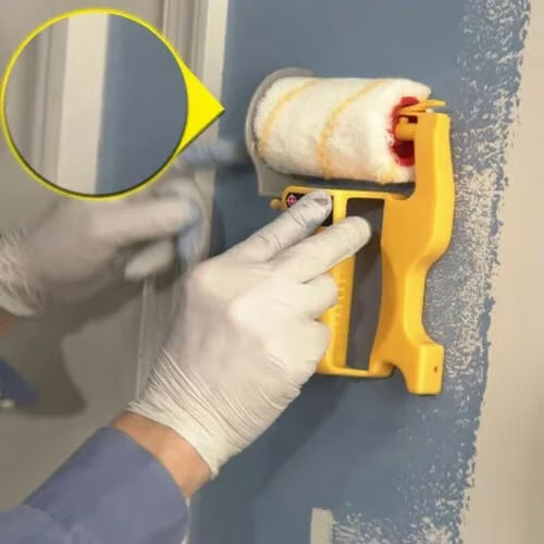 🔥Clean Cut Paint Edger Trimming Roller Brush