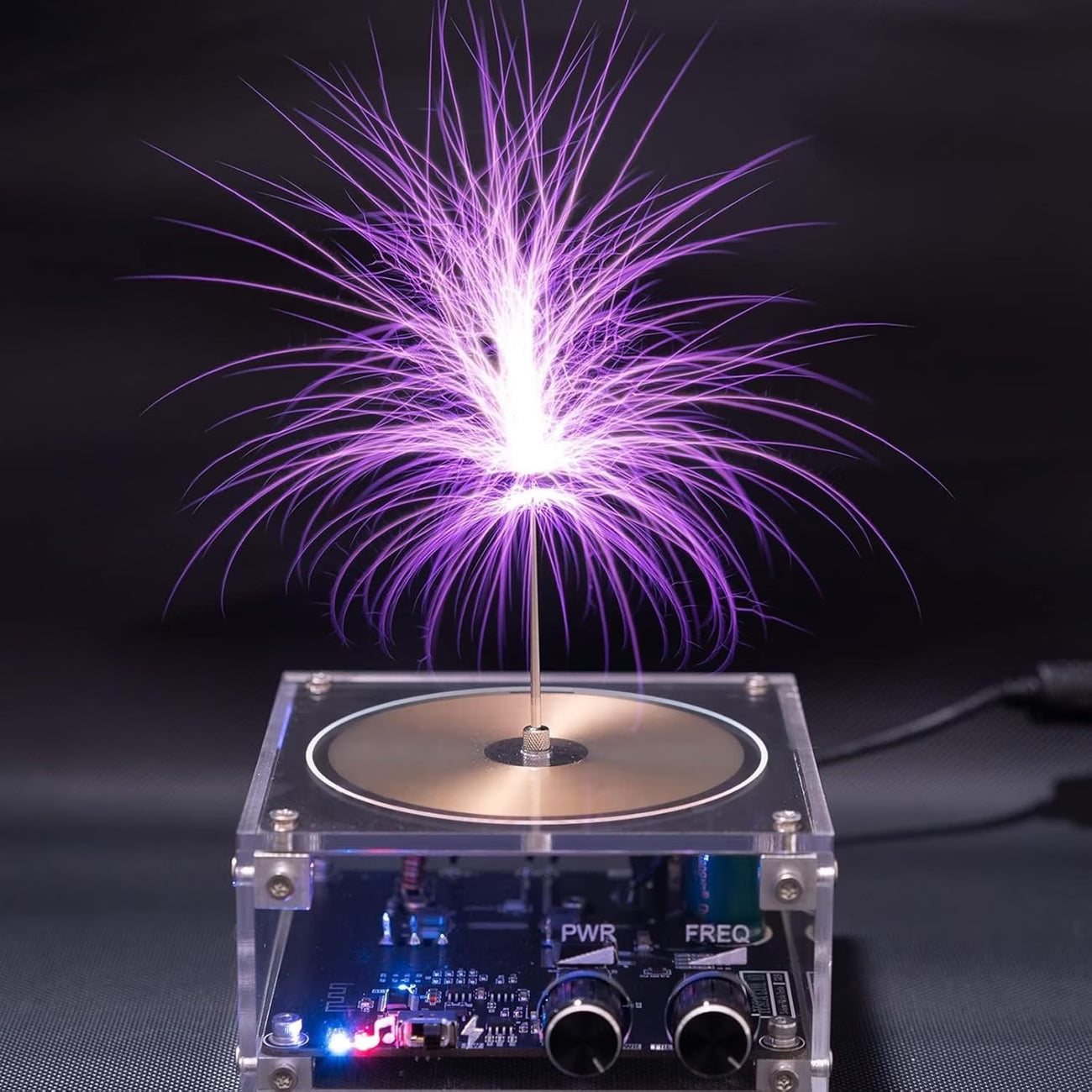 ⚡ Plasma Lightning Lamp – Touch the Energy, Light Up Your Space 🔥✨