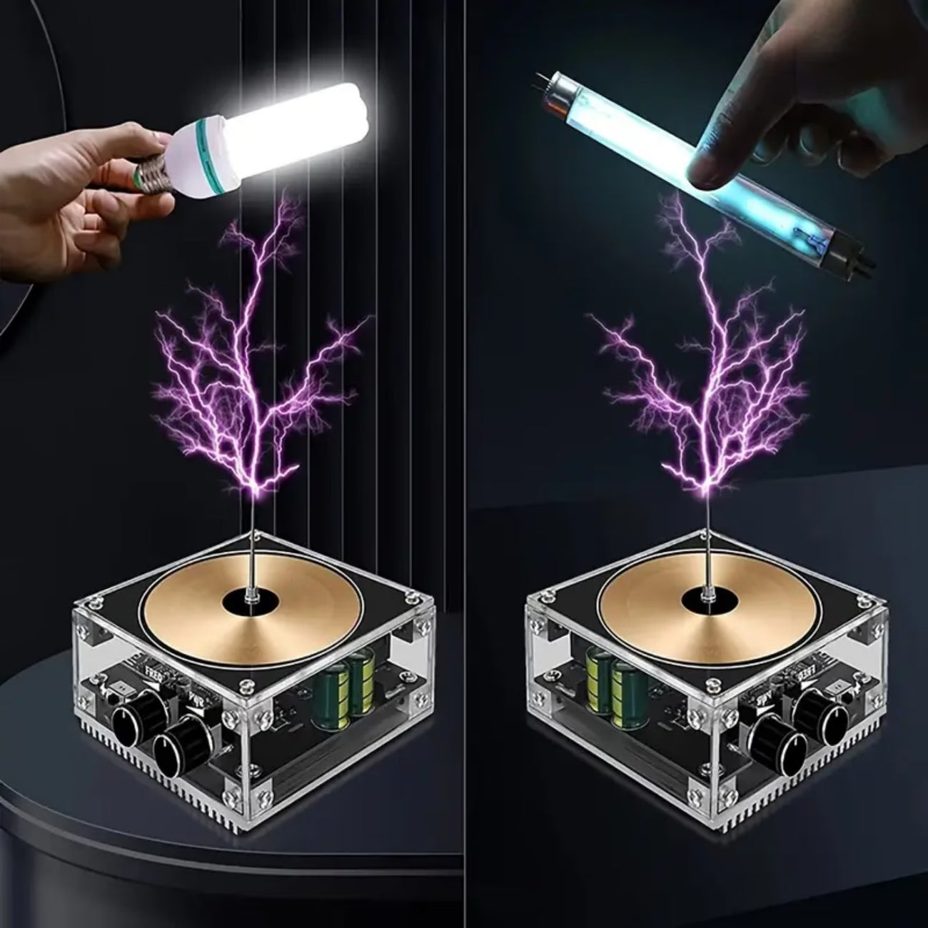 ⚡ Plasma Lightning Lamp – Touch the Energy, Light Up Your Space 🔥✨
