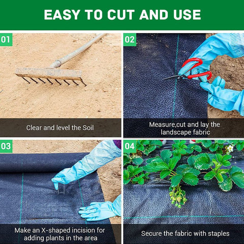 🔥 Biodegradable Weed Barrier Fabric