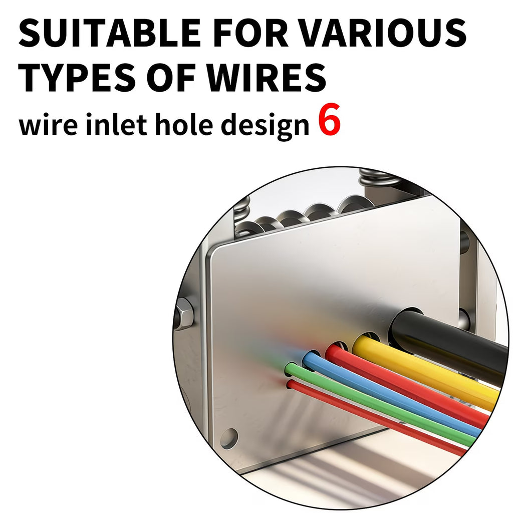 6-hole Manual Wire Stripping Machine