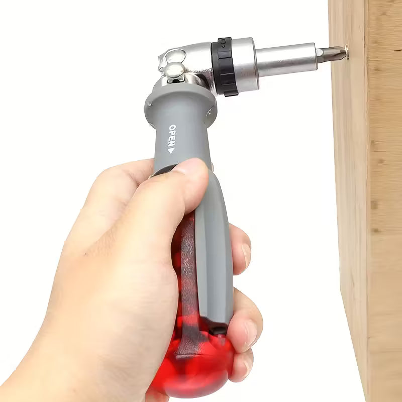 10-in-1 Manual Ratchet Screwdriver Set