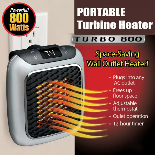 🔥800V Portable turbine heater