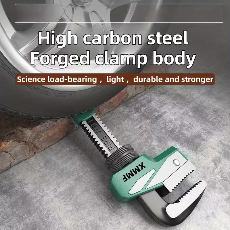 औद्योगिक-स्तरको पाइप रेन्च - सार्वभौमिक छिटो समायोजन प्लम्बिङ रेन्च