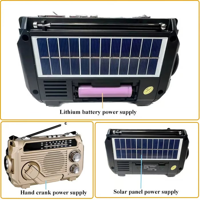 2026 Solar-Powered Radio