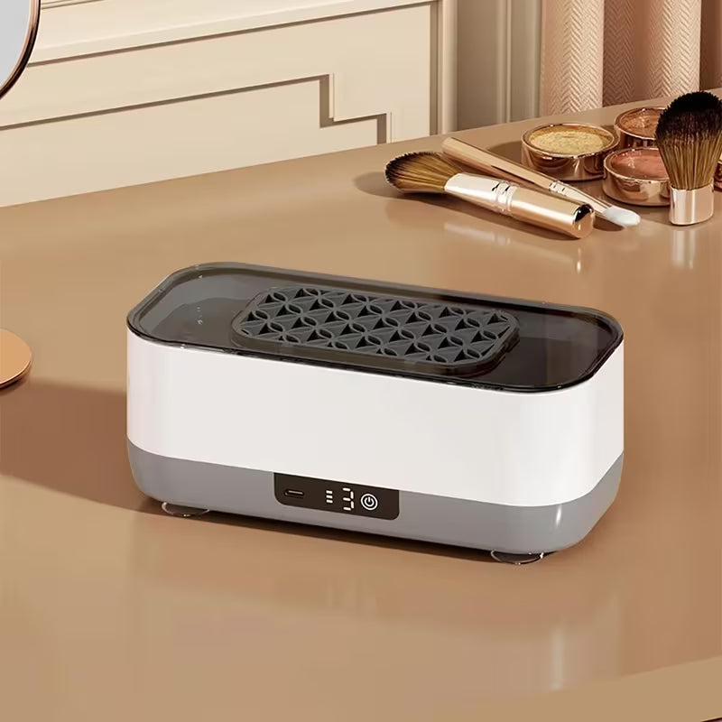 portable glasses, braces,dentures, jewelry cleaner