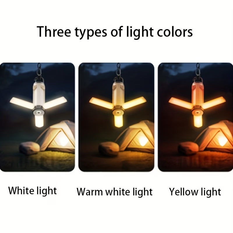 Rechargeable LED Folding Camping Light