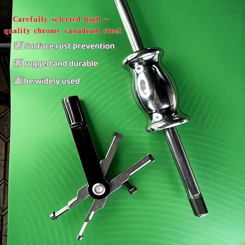 कार्बन स्टिल डुअल-हेड बेयरिङ हटाउने उपकरण (१५–४५ मिमि)