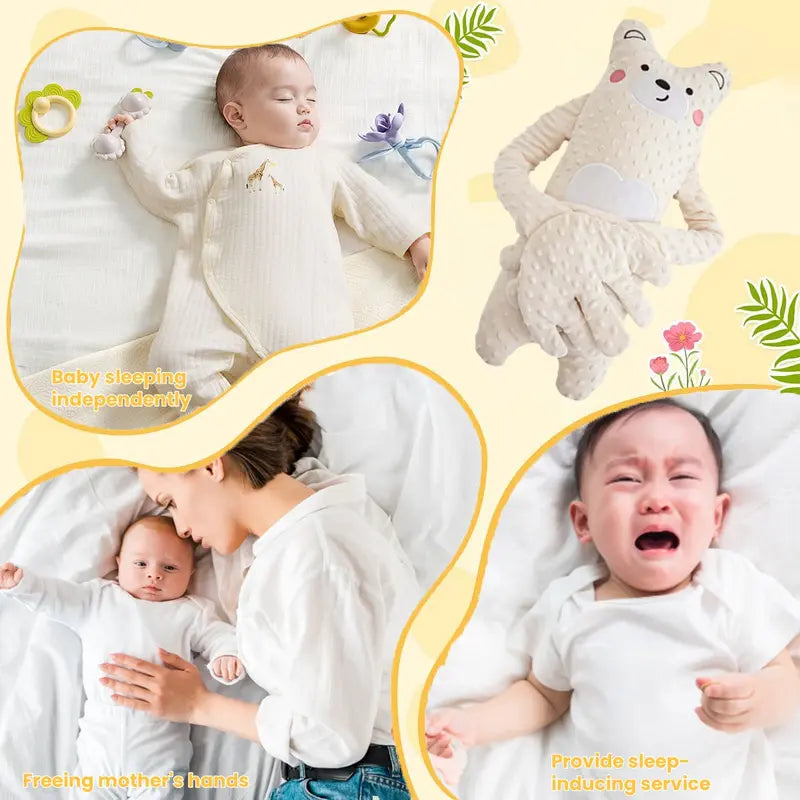 Baby patting sleep pillow