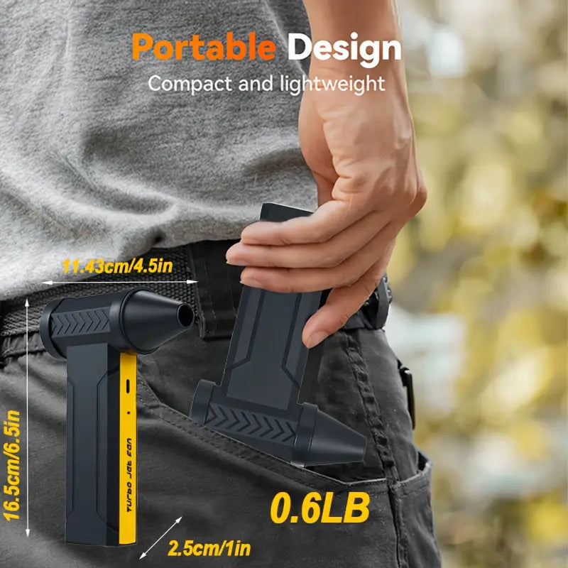 HIPAPPY 200W हाई पावर वायरलेस टर्बो ब्लोअर र भ्याकुम क्लिनर