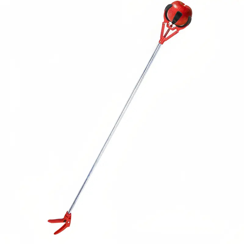 हेभी-ड्युटी समायोजनयोग्य फल टिप्ने उपकरण, विस्तार गर्न मिल्ने डण्डीसहित – ३-पञ्जा ग्रिप डिजाइन।