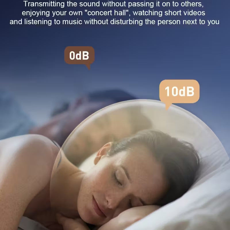 Bone conduction music sleep speaker