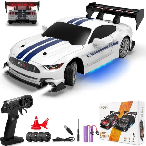 Electric remote-controlled drift car, high-speed racing car