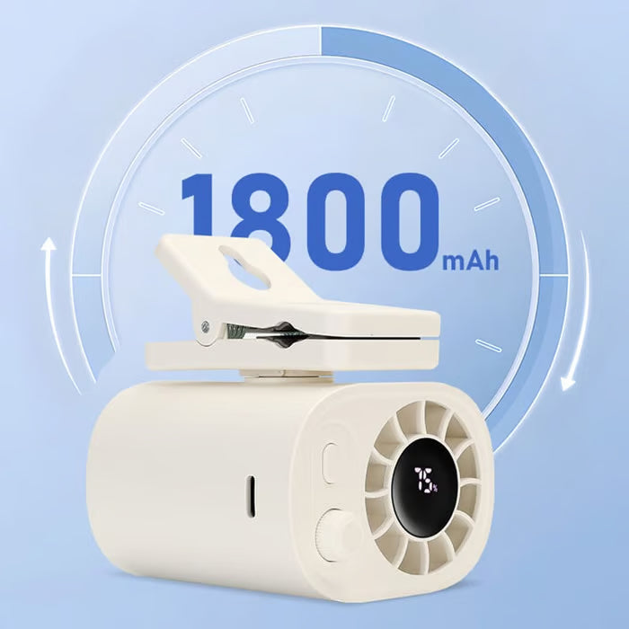 ❄️New Car Clip Fan with LED Display