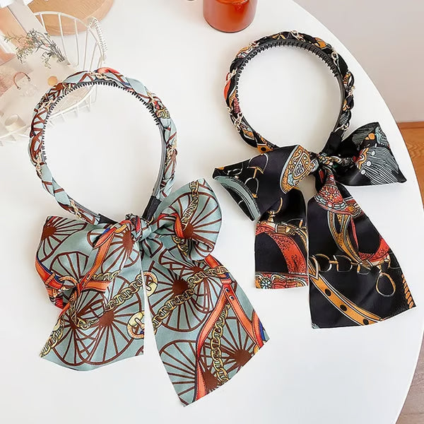 साटन कपडाको हेयर ब्यान्ड