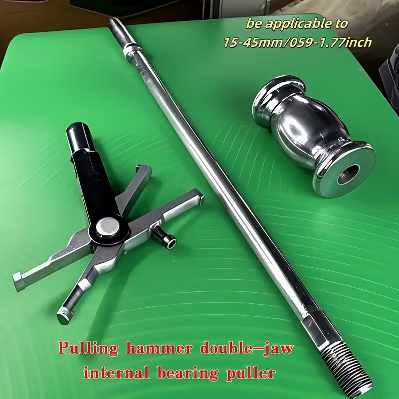 कार्बन स्टिल डुअल-हेड बेयरिङ हटाउने उपकरण (१५–४५ मिमि)