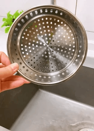 🎁Stainless steel drain basket for kitchen sink