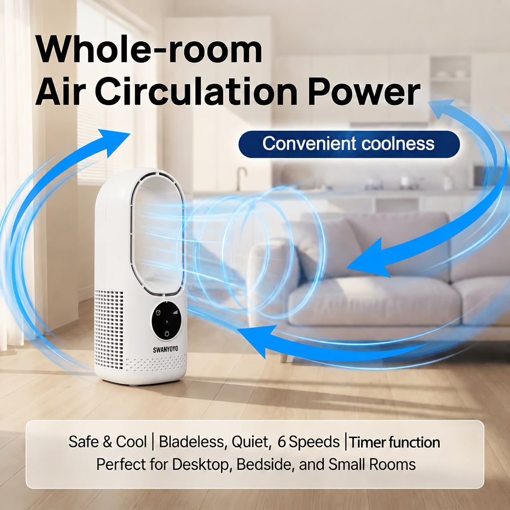Portable Air Conditioning Fan USB Tower Fan