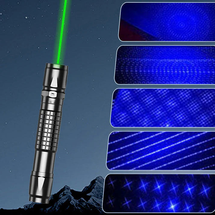 🔥Color Pattern Laser Flashlight