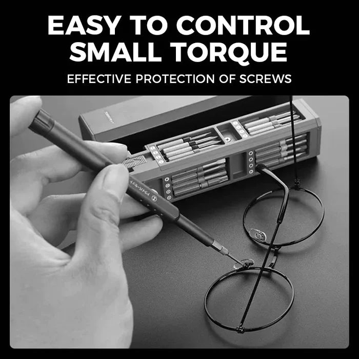 31-इन-1 प्रेसिजन स्क्रू ड्राइभर सेट