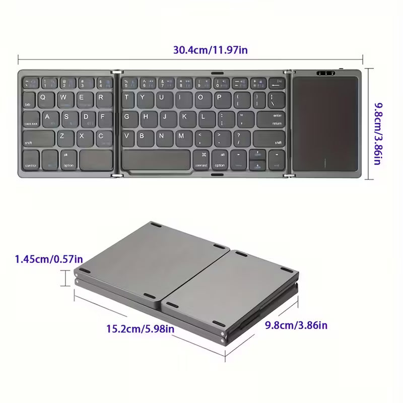 Portable Foldable Keyboard
