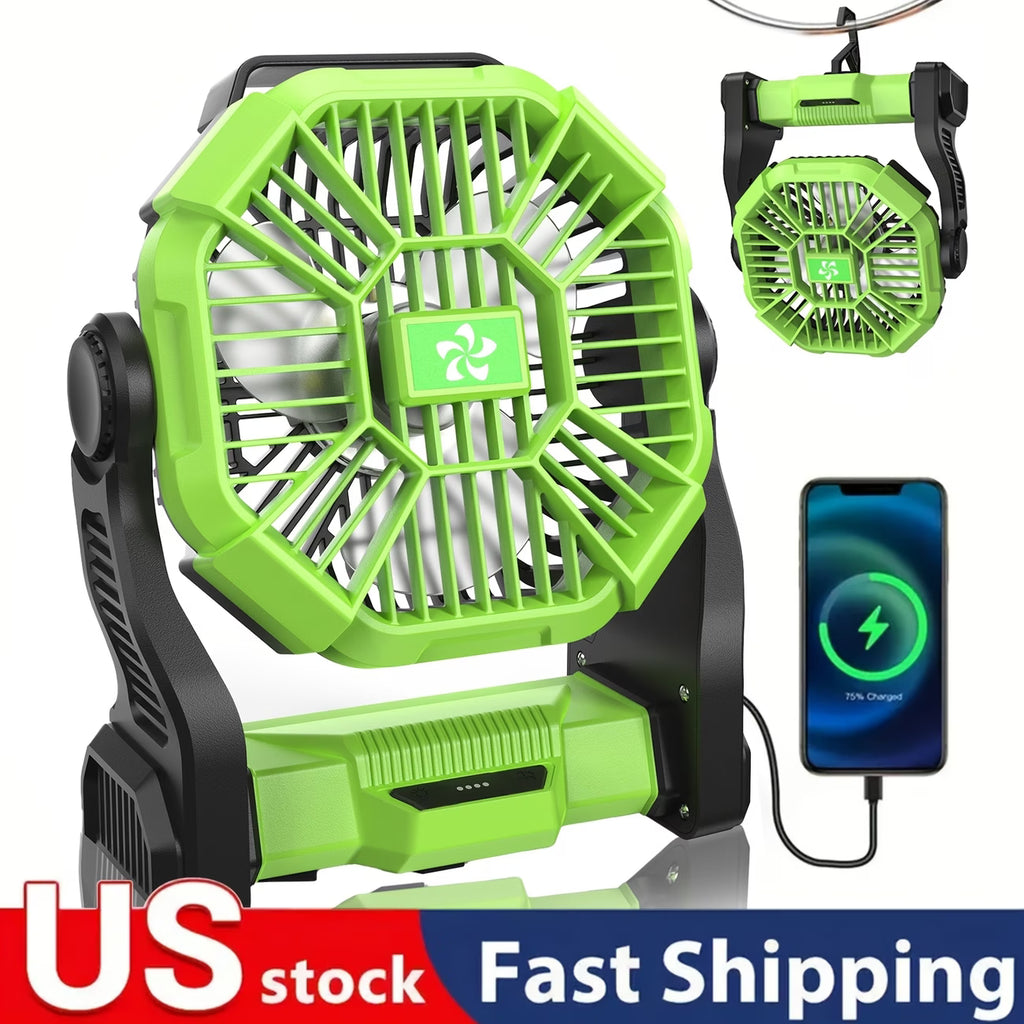 Charging+lighting+fan Three In One Electric Fan
