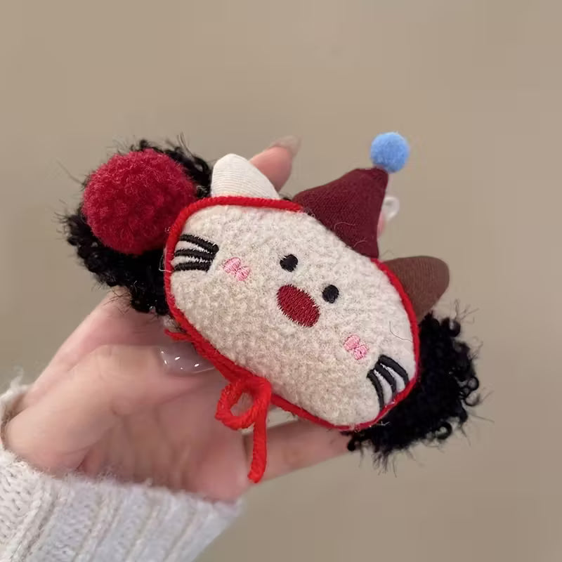 नयाँ उच्च-स्तरीय प्यारी बहुउपयोगी हेडब्यान्ड डकबिल क्लिप सहित