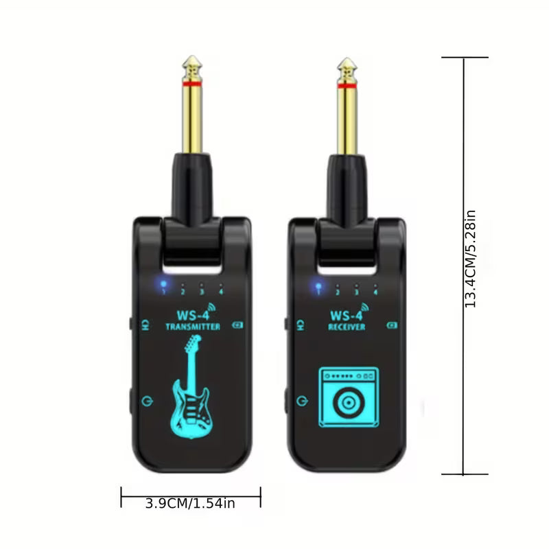 Wireless Guitar Transmitter and Receiver