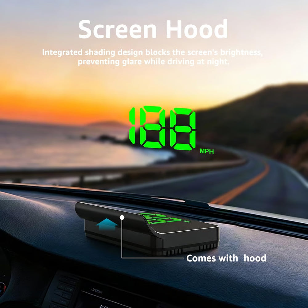 🚗 Car Head up Display GPS Digital Speedometer 🌎