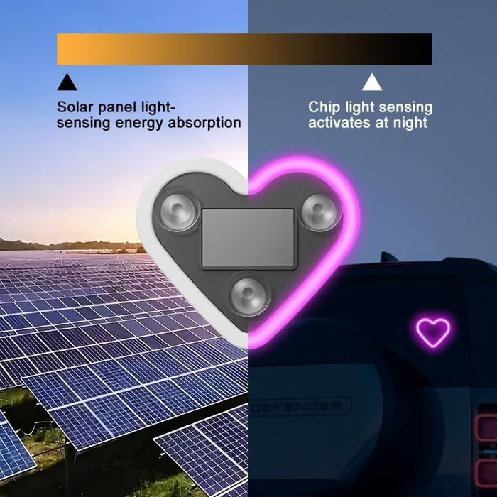 🚗Heart-Shaped Car Ambient Light