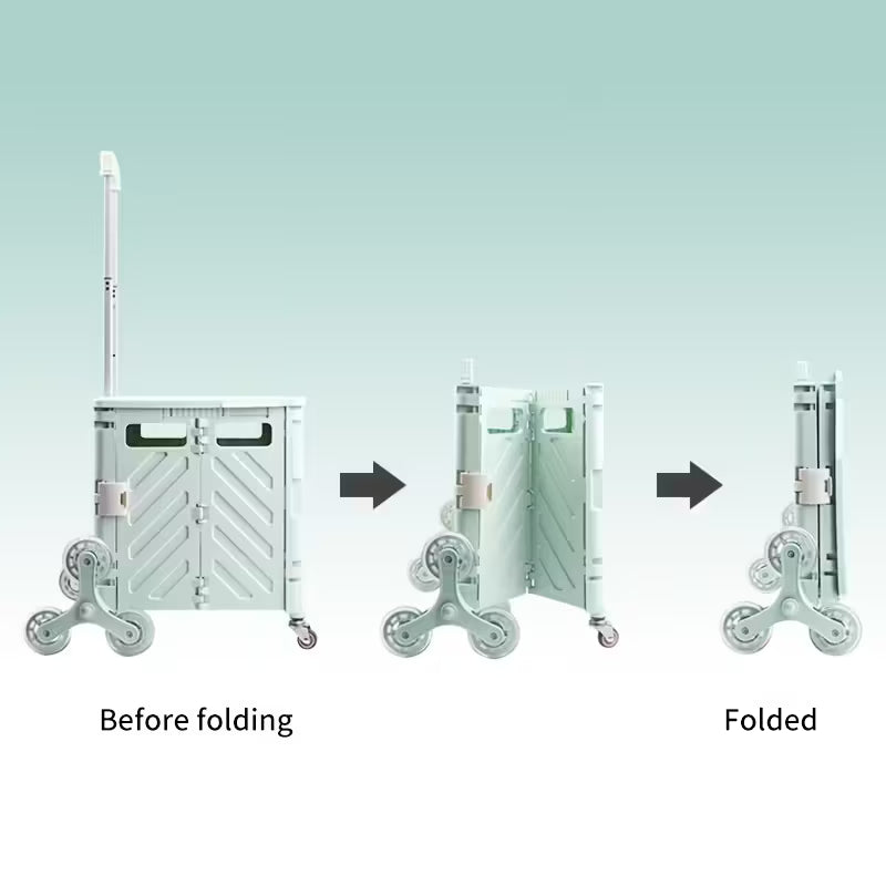 एयराज फोल्डेबल शपिङ बास्केट र ट्रली – किनमेल र क्याम्पिङका लागि