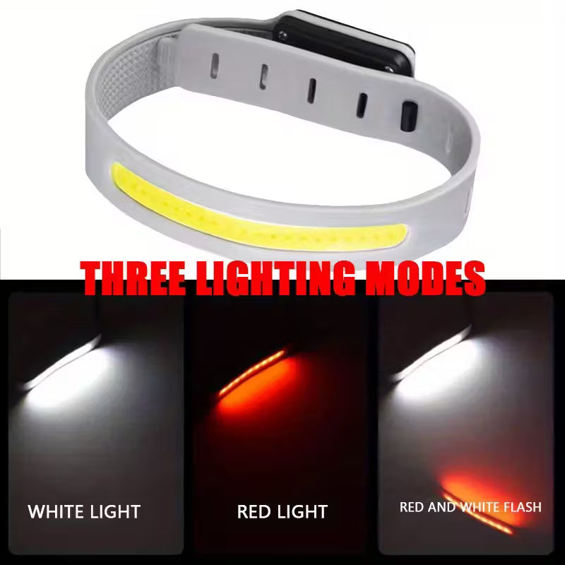 2pcs Ultra-Light COB Running Wrist Light