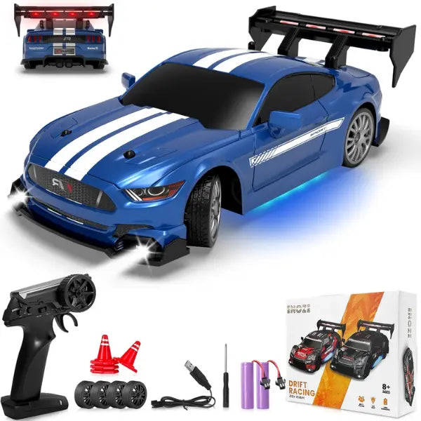 Electric remote-controlled drift car, high-speed racing car