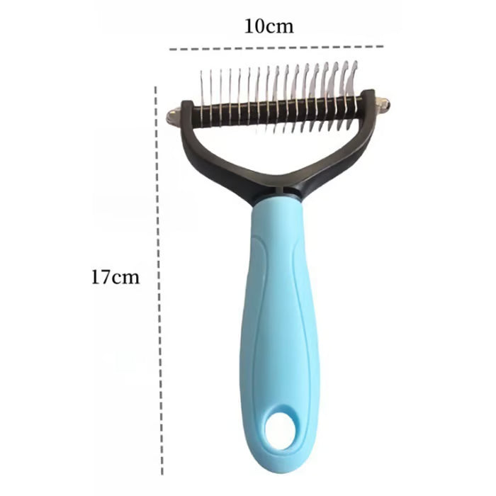 🔥Dual-Sided Pet Grooming Comb for Dogs & Cats