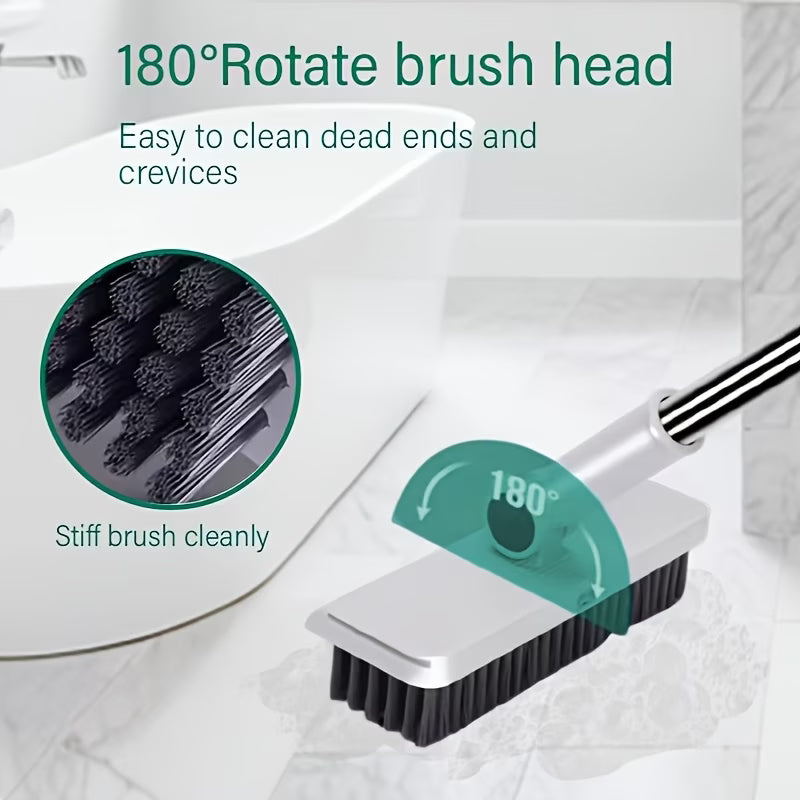 3-In-1 Broom with Dustpan Combo Set