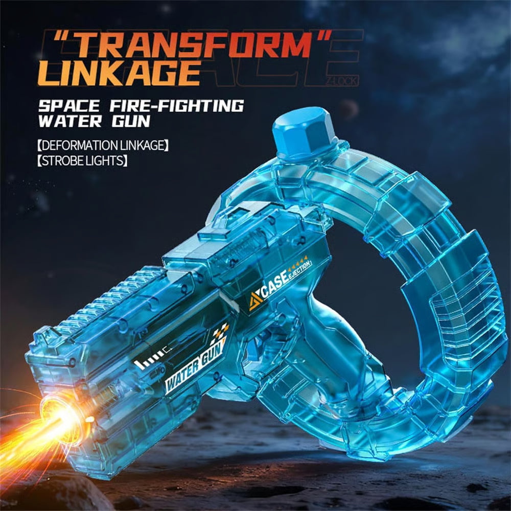 SplashyGun Pro: Immersive Light & Sound Electric Water Blaster