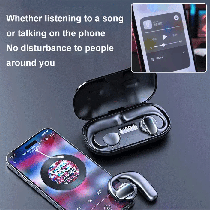 TWS वायरलेस बोन कन्डक्सन डिजिटल ब्लुटुथ इयरबड्स