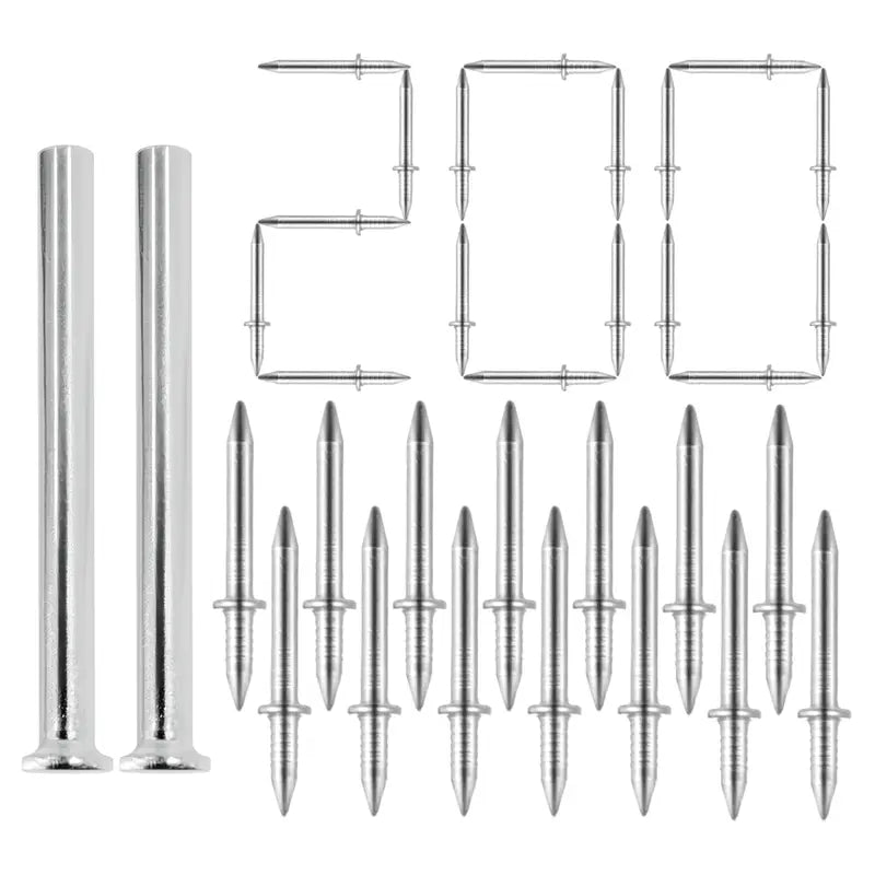 💥200 Count Non-Marking Double-Headed Skirting Nails 🛠️