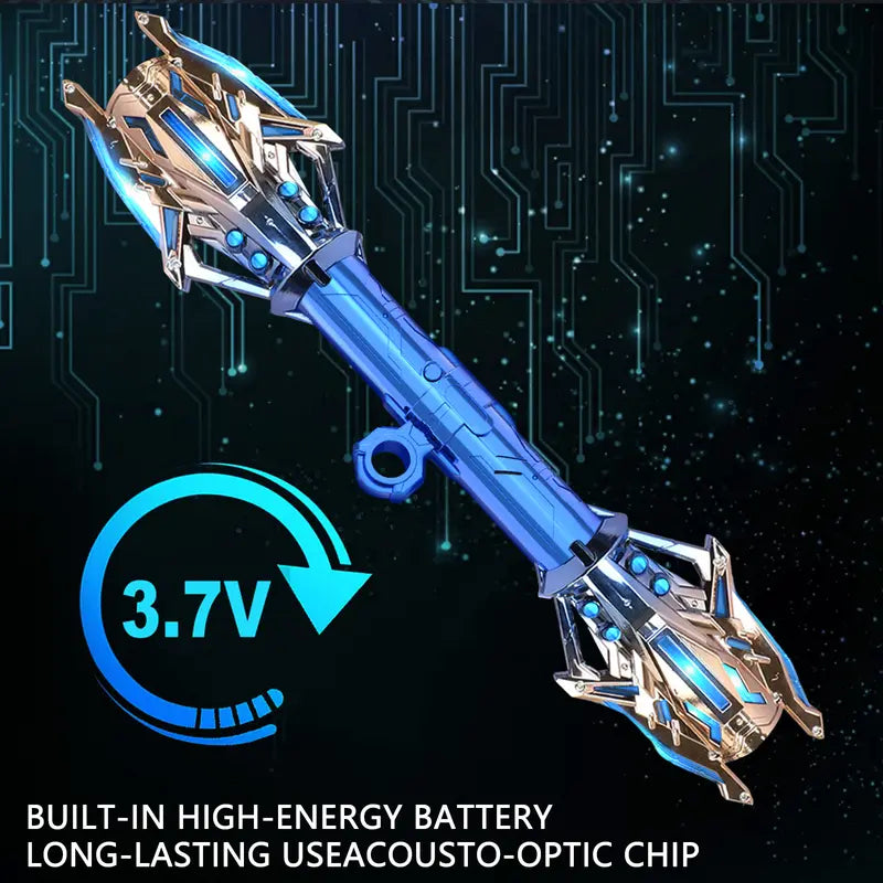 Telescopic lightsaber toy, a great holiday gift choice.