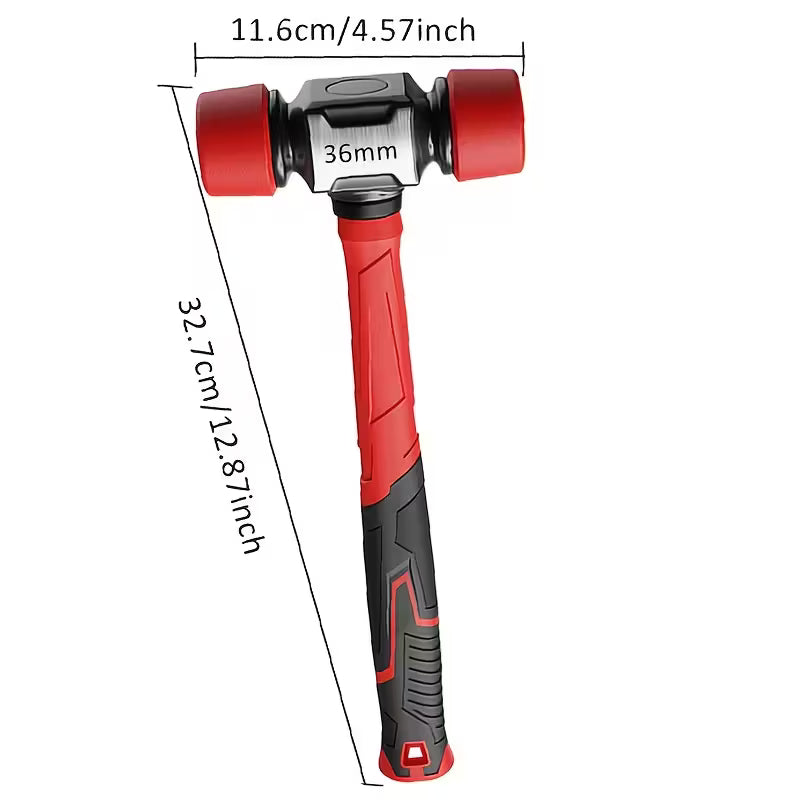 रिबाउन्ड नहुने रबर ह्यामर – फ्लोर बिछ्याउने, टायल जडान, काठकाम र मर्मतका लागि उपयुक्त उपकरण