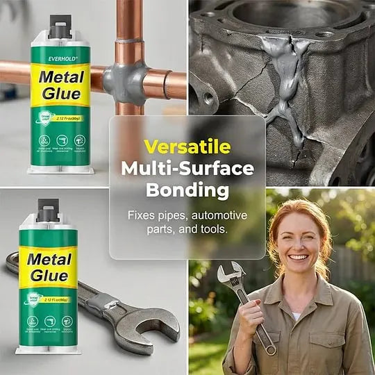 💥 High-Strength Metal Repair Glue – Waterproof Epoxy (Buy 1 Get 1 Free)