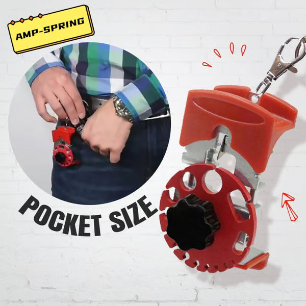 सार्वभौमिक हातमा समातिने द्रुत तार छिल्ने उपकरण