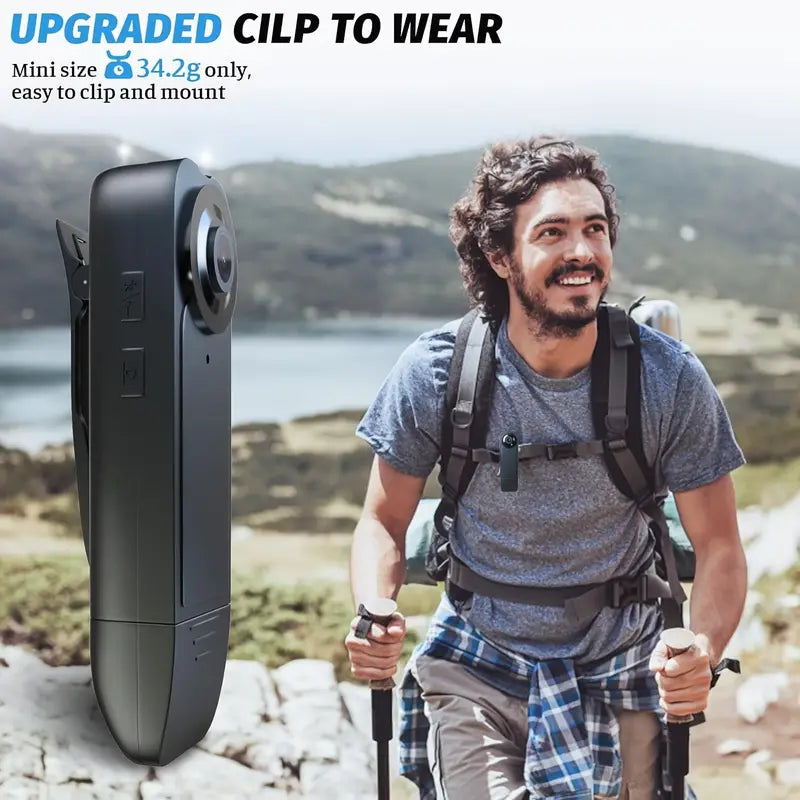 1080P 64GB बडी क्यामेरा, मोसन डिटेक्शन र नाइट भिजनसहित, व्यक्तिगत र पेशागत प्रयोगका लागि।