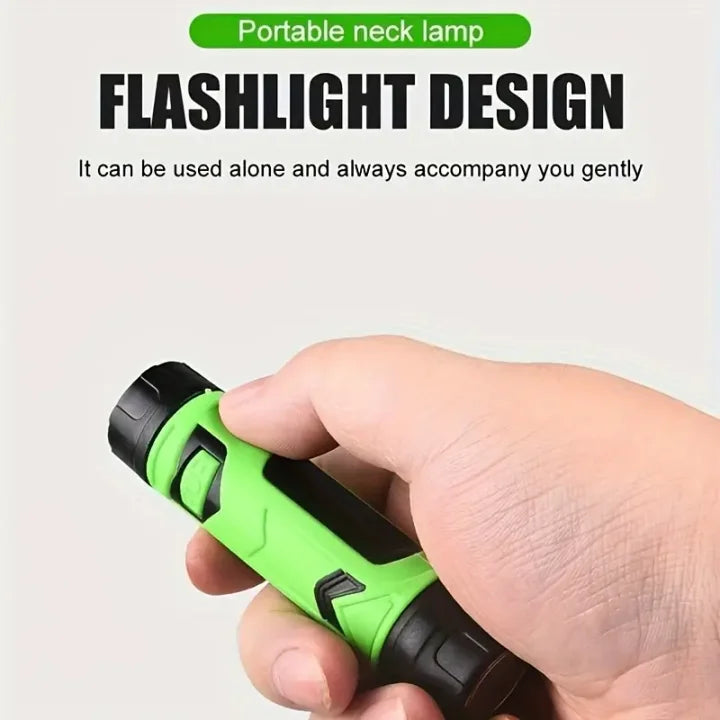 पोर्टेबल रिचार्जेबल एलईडी घाँटी बत्ती, म्याग्नेटिक बेस र USB-C चार्जिङ सहित