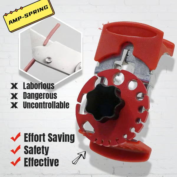 सार्वभौमिक हातमा समातिने द्रुत तार छिल्ने उपकरण